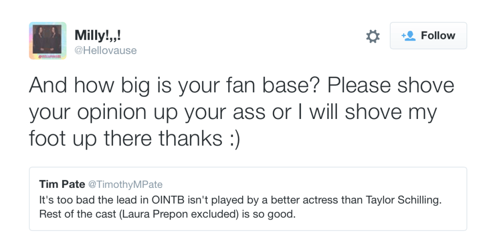 Timothy Pate Twitter OITNB